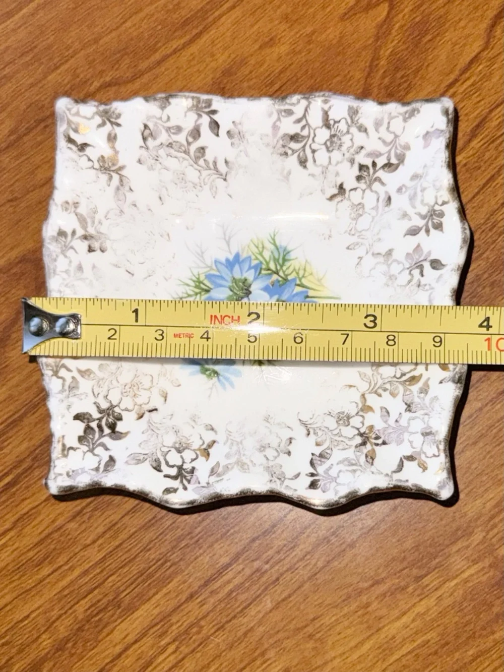 Vintage English Bone China Floral Trinket Dishes Set Glenmac Imports